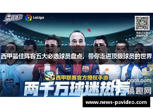 西甲最佳阵容五大必选球员盘点，带你走进顶级球员的世界